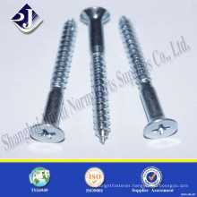 Din7997 cross recessed countersunk flat head wood screw